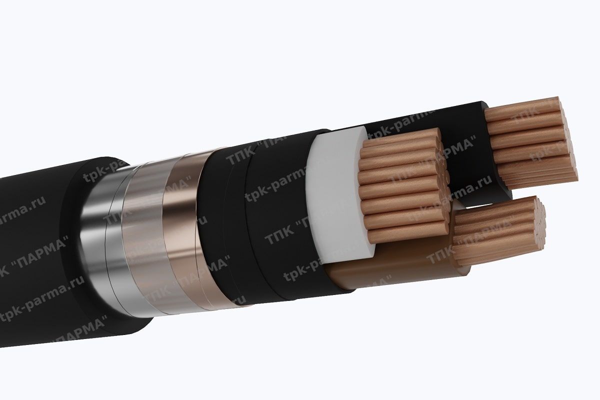 Фотография провода Кабель ПвБПнг(A)-HF 3х70/16 - 10кВ