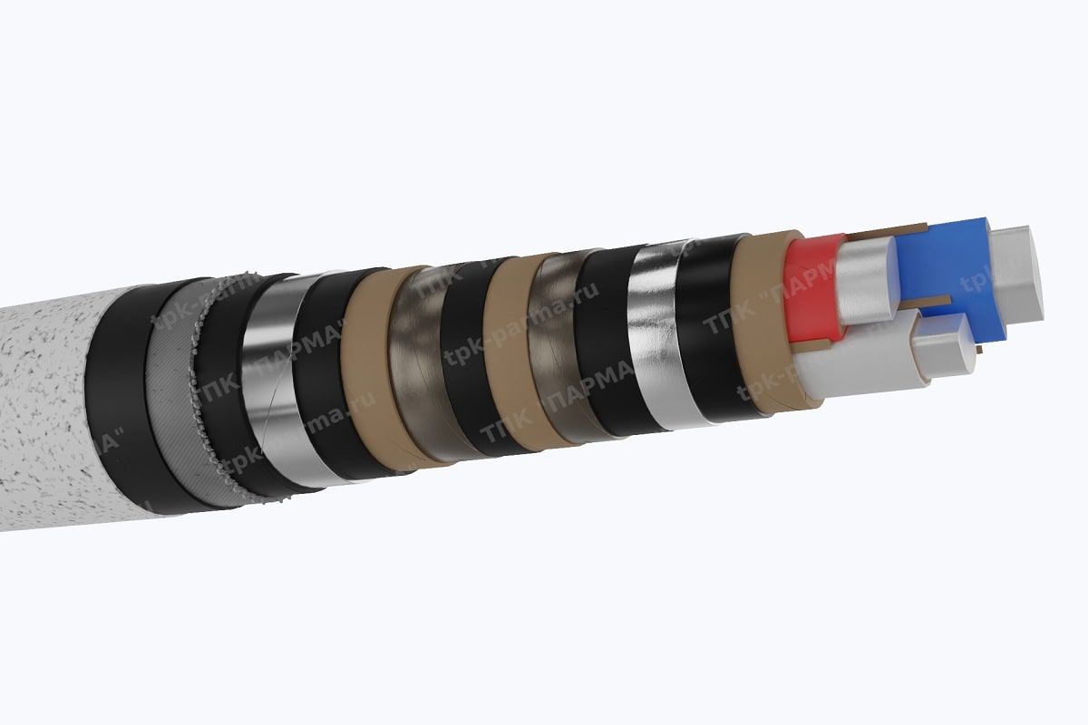 Фотография провода Кабель ЦАСБл 3х35 - 10кВ
