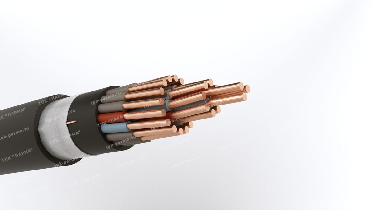 Фотография провода Кабель КВВГЭнг-LS 37х2,5
