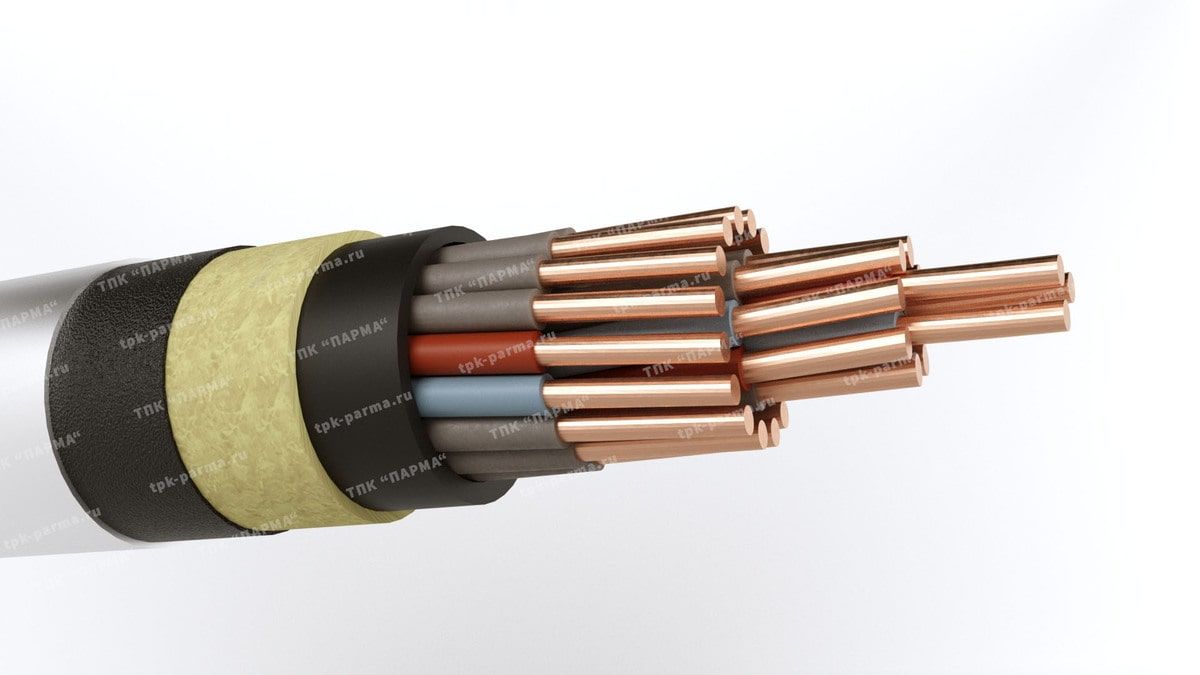 Фотография провода Кабель КРНБГ 27х0,75