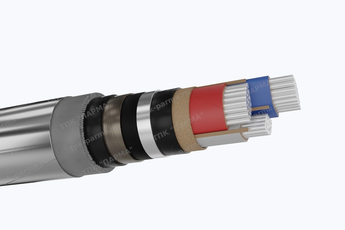 Фотография провода Кабель ААБнлГ 3х16 - 10кВ